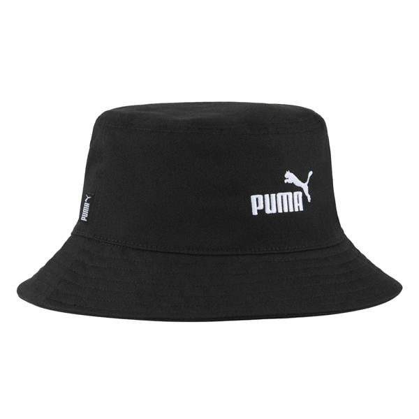 Puma Unisex Adult ESS No.1 Embroidered Logo Cotton Bucket Hat - Puma Black - 