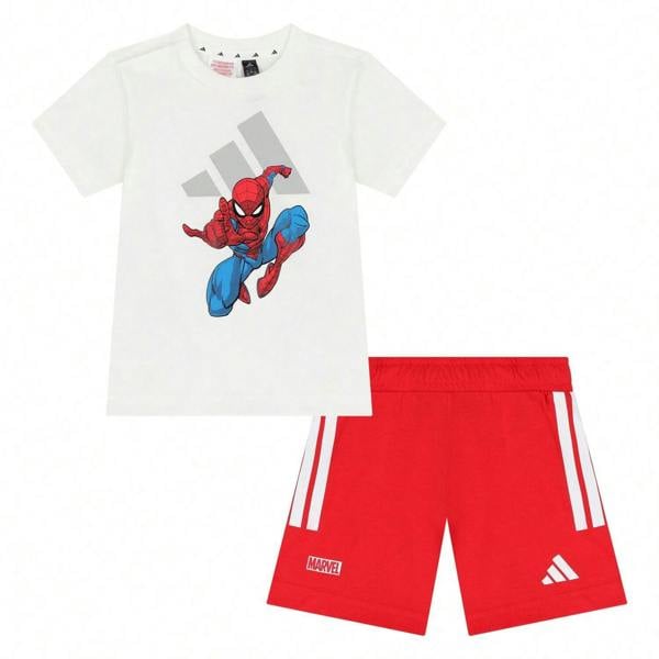 Adidas Baby Marvel Spider Man Short Set