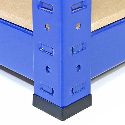 Monster Racking T-Rax Strong Storage Shelves - Blue (120cm W, 60cm D) Set of 3