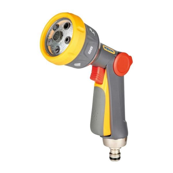 Hozelock Multi Plus Hose Spray Gun - Yellow - 