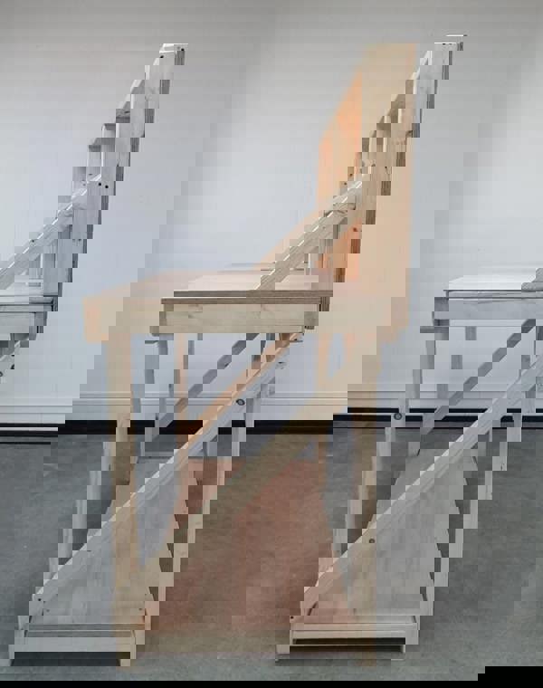 Arbor Garden Solutions Wooden Workbench 18mm Eucalyptus Hardwood Top With Back Panel