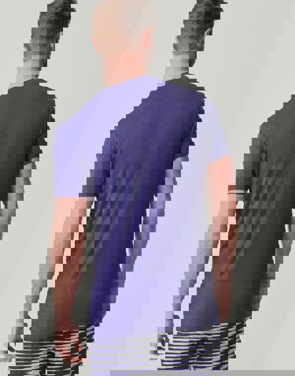 Two-pack Men's Bamboo T-Shirts – Navy & Grey Marl - British Boxers