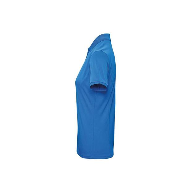 Premier Womens/Ladies Coolchecker Plus Polo Shirt - Sapphire Blue