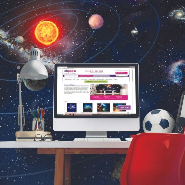 Origin Murals Solar System Wall Mural