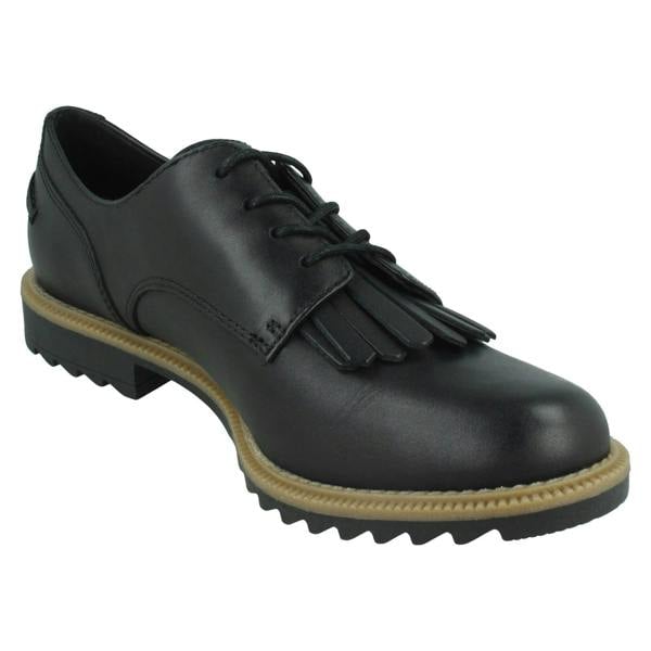 Clarks Ladies Clarks Lace Up Smart Shoes Griffin Mabel