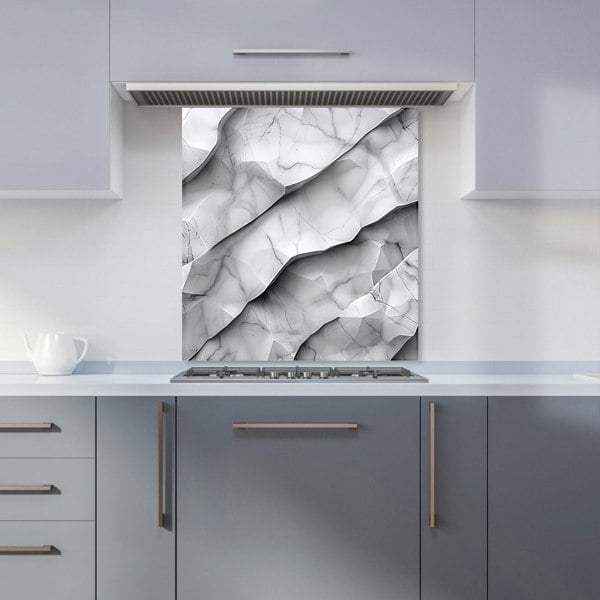 Warren Reed - Designer Modern Grey Marble Effect Kitchen Splashback