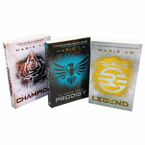 Marie Lu The Legend Trilogy 3 Book Set Legend, Prodigy, Champion