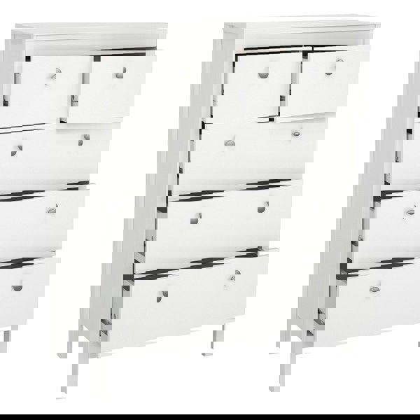 Furniture To Go Madrid Chest 3+2 drawers in White