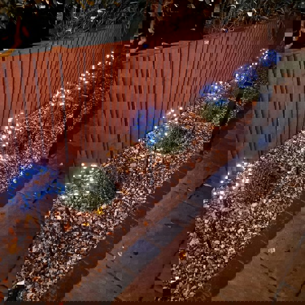 Samuel Alexander 5pcs Premier Battery Operated Multi Function Sparkler Pathfinder Lights 120 Cool White LEDs