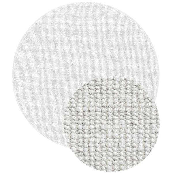 Boucle Jute Jaipur Rug White, textured design, easy care, durable lasting.