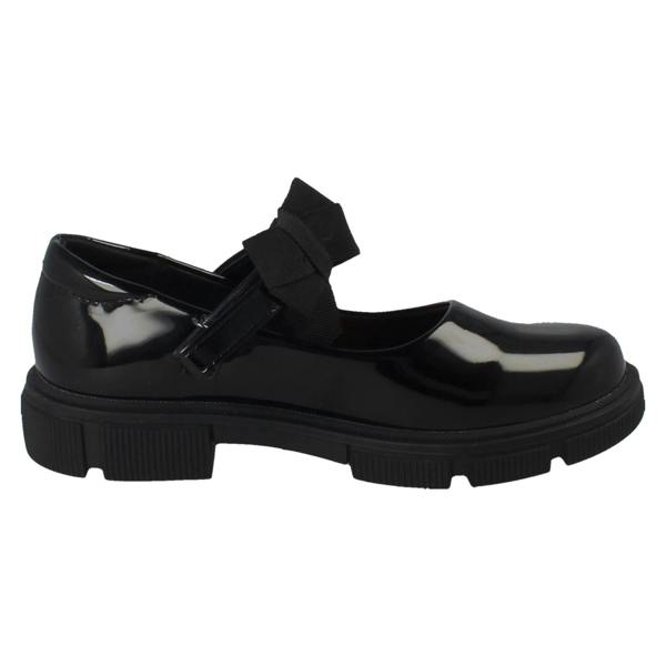 Pineapple Girls Pineapple Bow Detailed Mary Jane School Shoes H2712