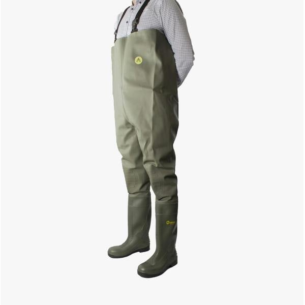 Amblers Safety TYNE Safety Waders in Green
