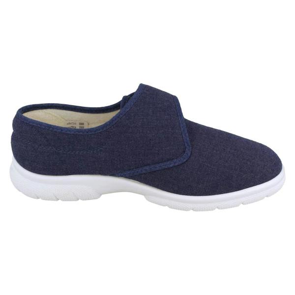 DB Shoes Mens DB Shoes Casual Wide Fit Canvas Shoes CANNOCK