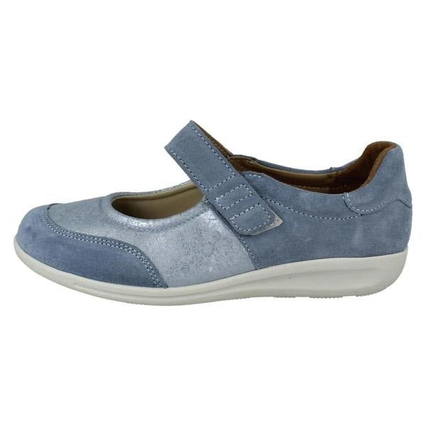 DB Shoes Ladies DB Shoes Hook and Loop Strap Casual Shoes Hamster