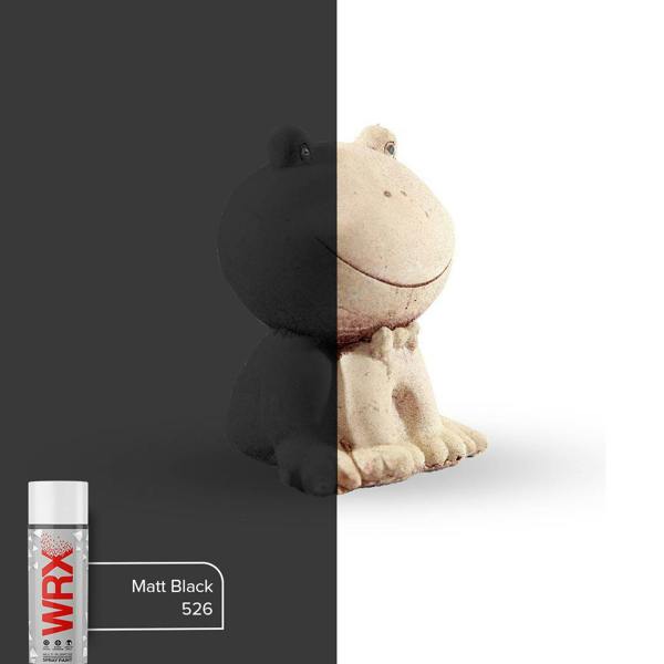 WRX 2X WRX Matt Black Spray Paint 400ml