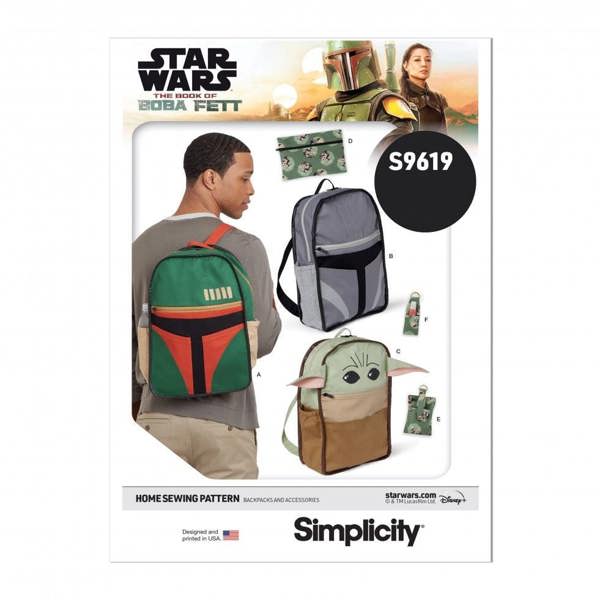 Simplicity Sewing Pattern 9619, Bags OS (One Size Only) - Intermediate