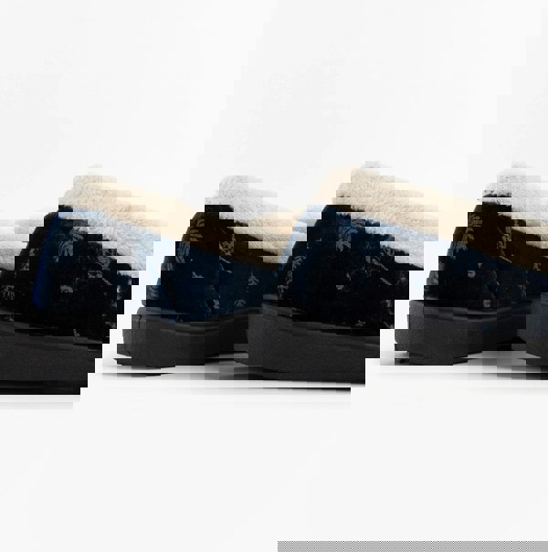Jo & Joe ANNIE Womens Full Slippers Navy