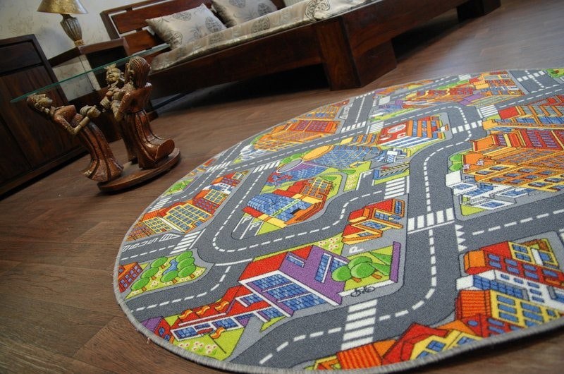 RugsX Circle Streets Rug