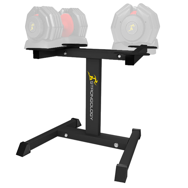Strongology Heavy Duty Steel upto 45kg Dumbbell Floor Stand Weights Rack