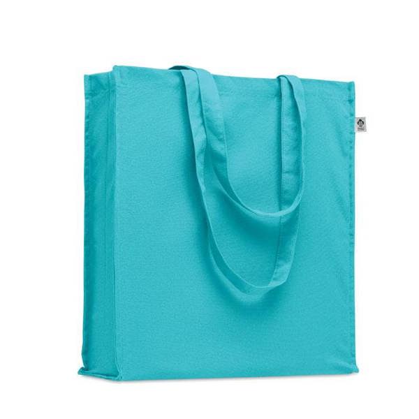 MidOcean Bente Organic Cotton Shopper Bag - Turquoise