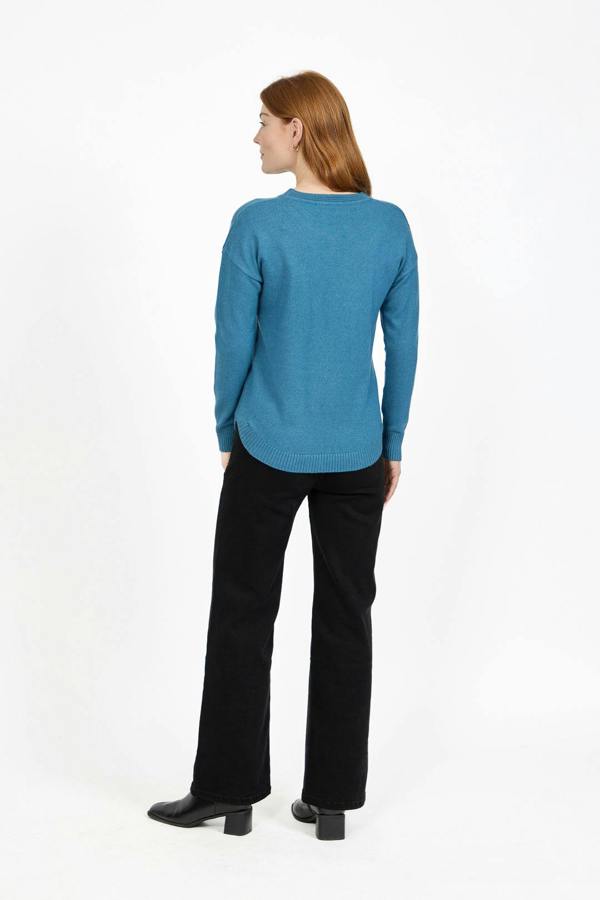 Mudflower Cable-Knit Block Jumper
