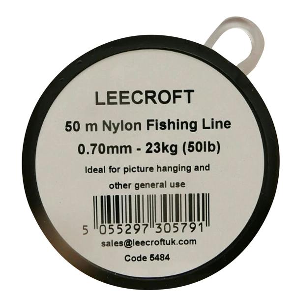 Leecroft 0.3mm x 100m Fishing Line 4.5kg / 10lb - One Colour - 