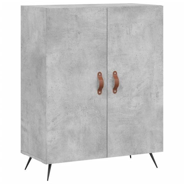 Berkfield Sideboard Concrete Grey 69.5x34x90 cm Engineered Wood
