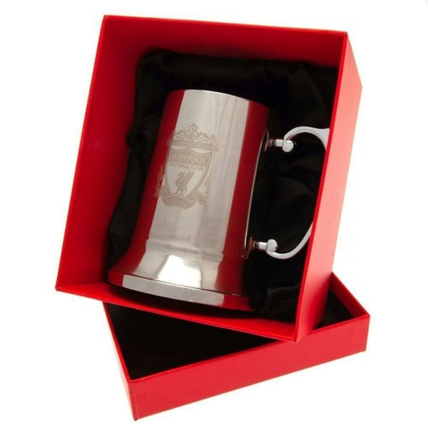 Liverpool FC Stainless Steel Beer Stein - Silver