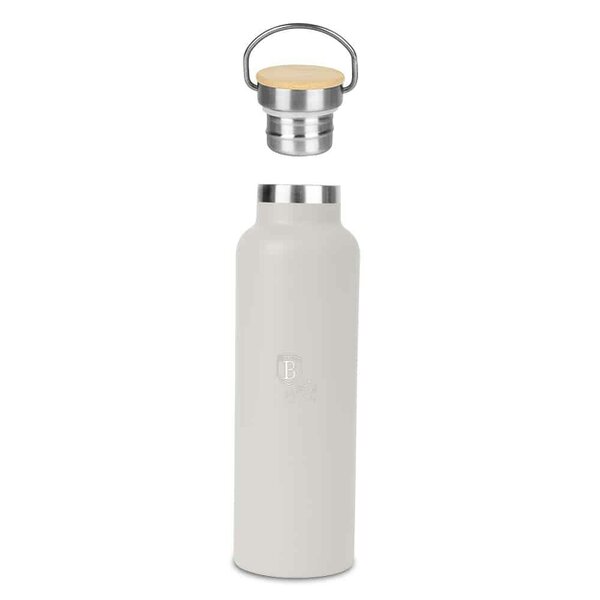 Berlinger Haus BH6756 – 0.6L Insulated Flask with Bamboo Lid