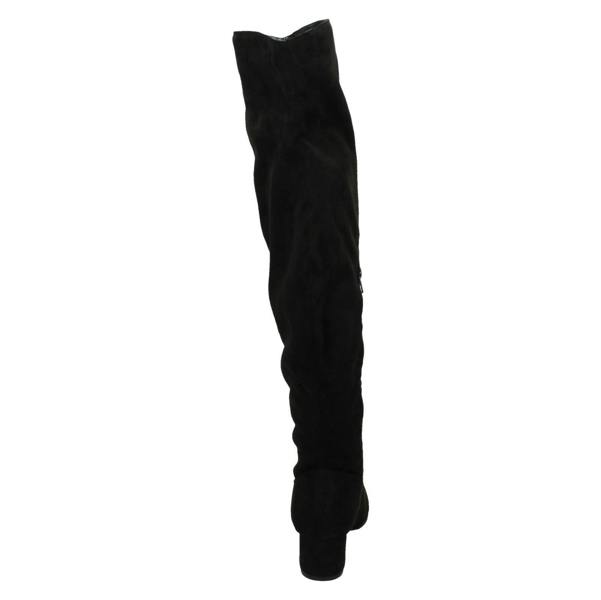 Spot On Ladies Spot On Wide Fitting Knee High Boots F51088