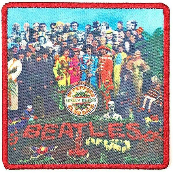 The Beatles Patch Sgt Pepper Album Cover