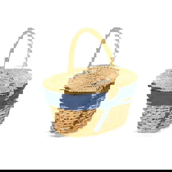 Wicker Picnic Baket with Lining