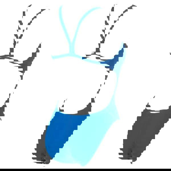 Royal blue Arena Team Challenge Solid swimsuit with crisscross back