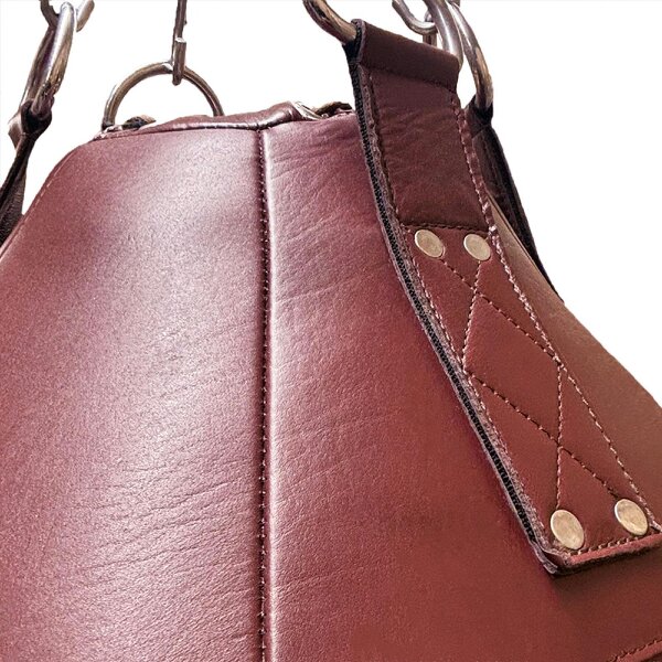 Tuf Wear Oxblood Leather Wrecking Ball (Large Maize Bag) - 32kg