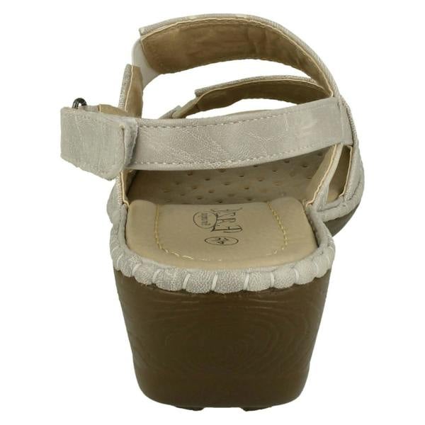 Eaze Ladies Eaze Casual Open Toe Sandals