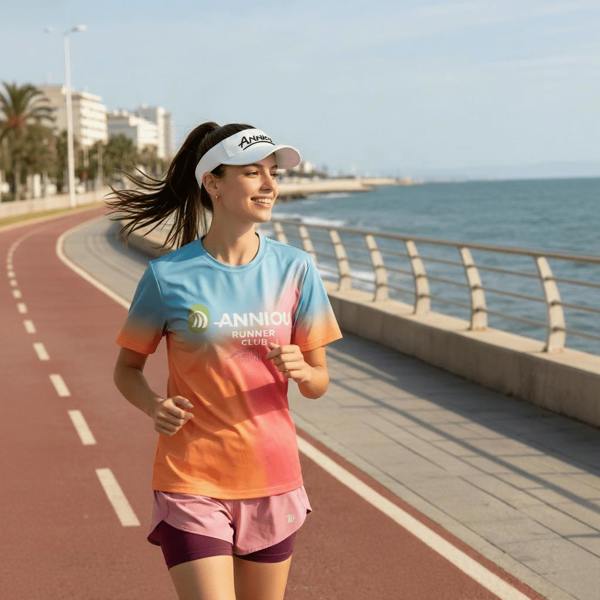 Anniou Women's Dry Fit Running T-shirt
