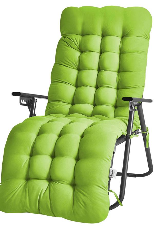 Groundlevel Extra Thick Soft Fill Full Length Chair Cushions
