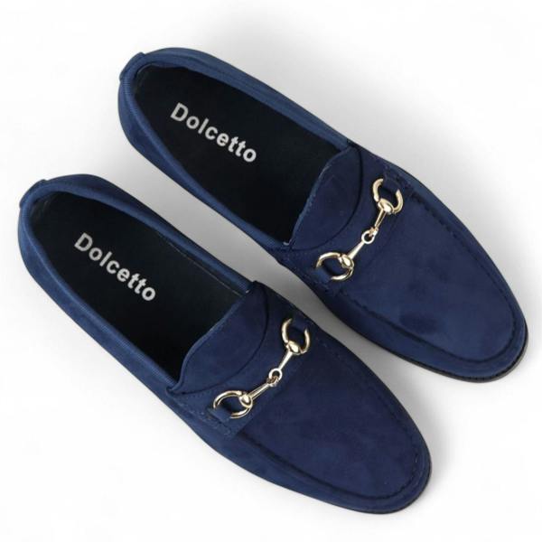 Dolcetto Men's Suede Moccasin Leather Lined Loafers