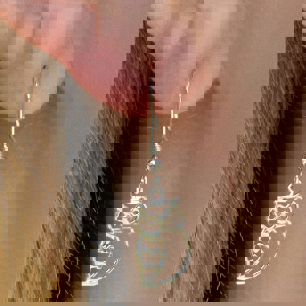 Mylee London Owl Earrings - Sterling Silver