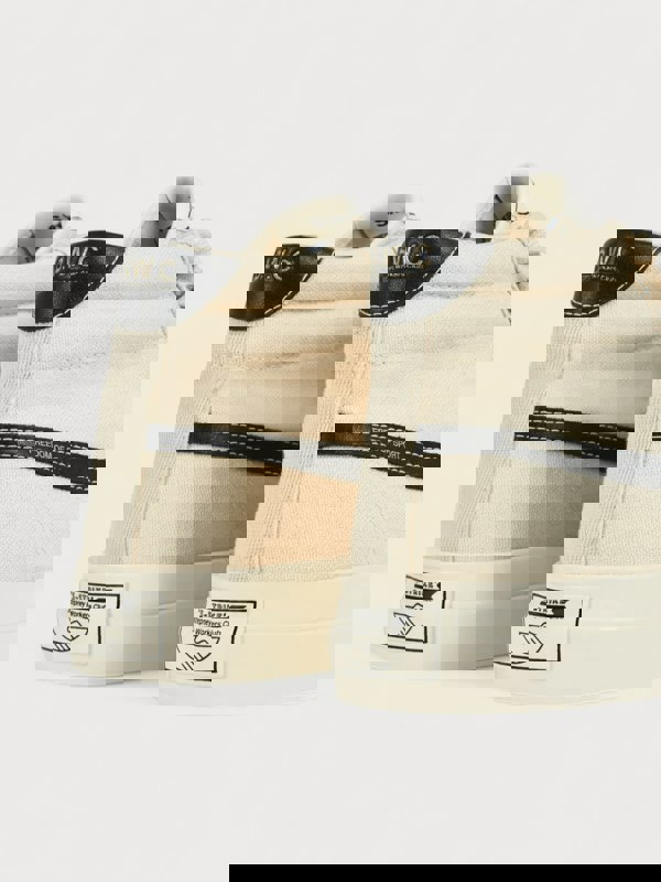 Stepney Workers Club Varden S - Strike Canvas Hi Tops Ecru Black - Supplied FashionStepney Workers Club