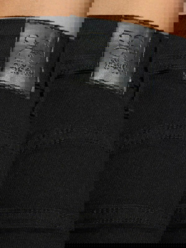Crosshatch Kremtap Cargo Jeans Solid Black
