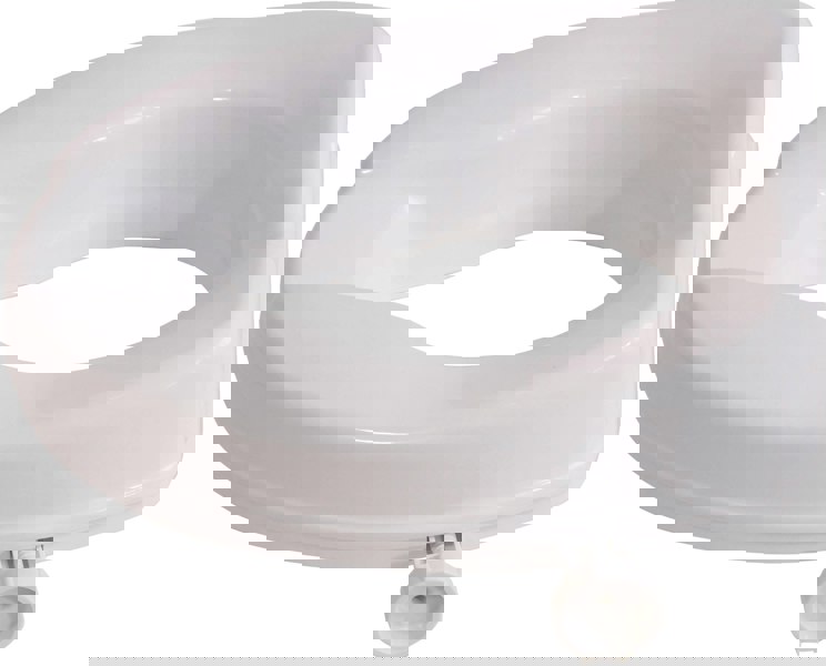 Aidapt Viscount Raised Toilet Seat 2 inch no lid