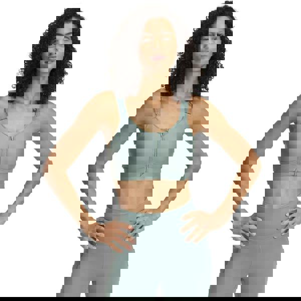 Under Armour Womens/Ladies Infinity 2.0 Mid Sports Bra - Green - 