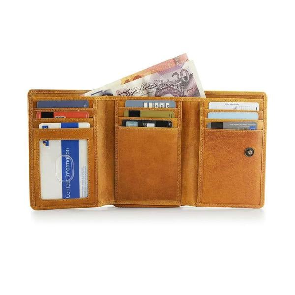 PRIMEHIDE Leather Purse Trifold - Eterna Aura