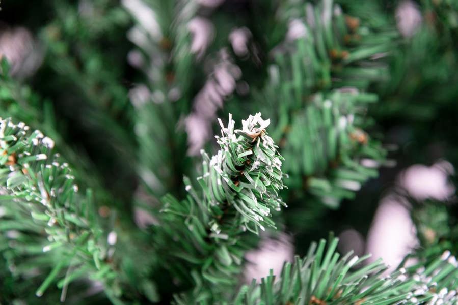 4ft to 8ft Stockholm Pine Artificial Christmas Trees with Berries, Frosted Cones and Mixed Tips image 3