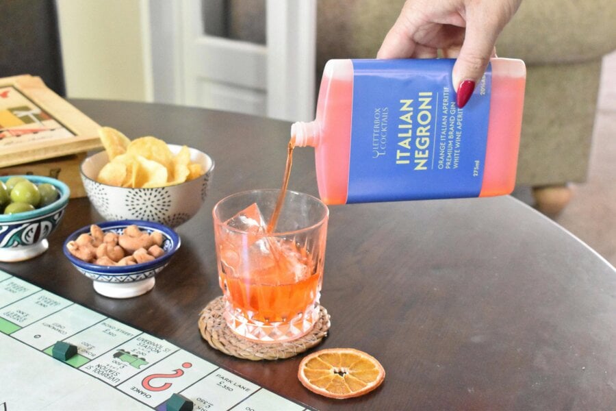 Letterbox Cocktails Italian Negroni Mini 100ml - Premium Cocktail Gift Delivered to Any Letterbox