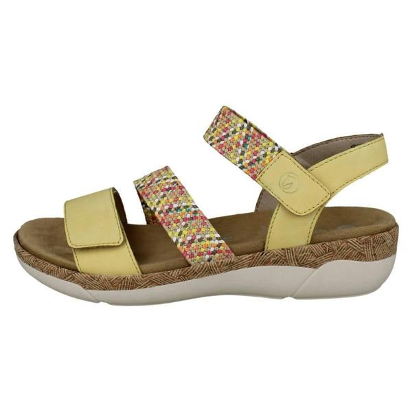 Remonte Ladies Remonte Strappy Elastiated Sandals R6861