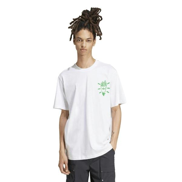 Adidas Mens Q12 Street T-Shirt - White - 