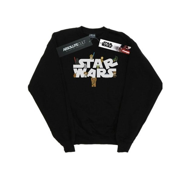 Star Wars Boys Kiddie Logo Sweatshirt - Black