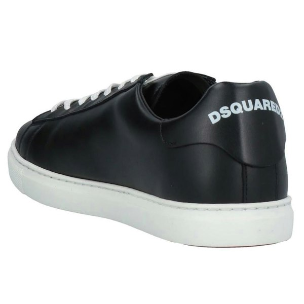 Dsquared2 Mirrored Logo Sneakers - Black